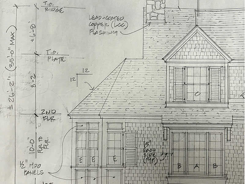 Architexture Residential Design | Our Process Step 5 - Construction Drawing